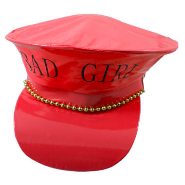 Kinky Pleasure - FT020 - Party Cap Bad, Bad Girl - 2 Colours - 1 Piece