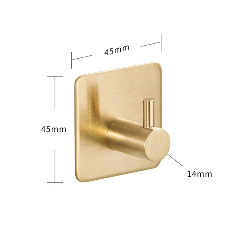 Timmy Toys - ax047 RVS Sticker Gold - 4.5x.4.5cm - 1 Piece