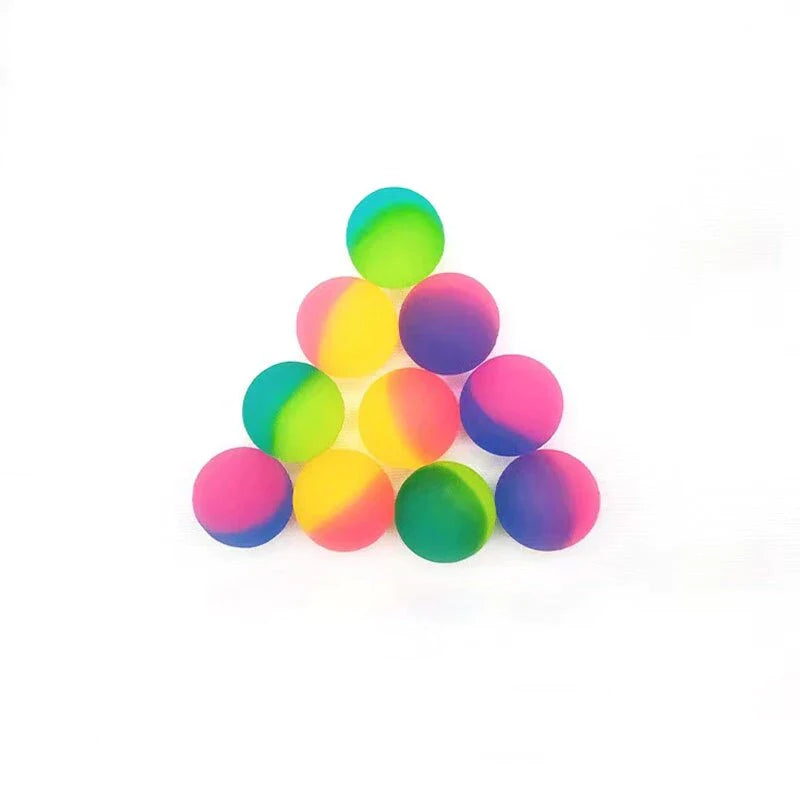 Timmy Toys - AX055 - Rubber Elastic Bouncing Balls - 6pcs - 25mm - 1 Piece
