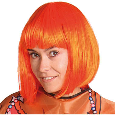 Kinky Pleasure - FT084 - Orange Wig - 1 Piece