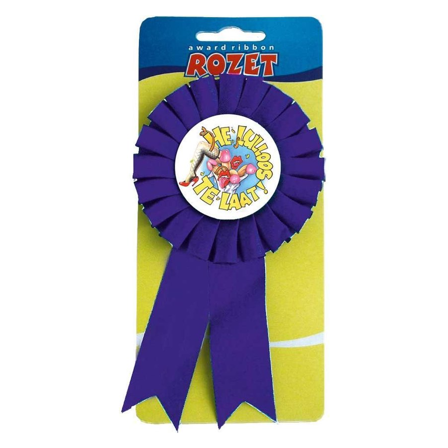 Kinky Pleasure - FT049 - Broche / Button ''He Lulloos Te laat'' - 1 Piece