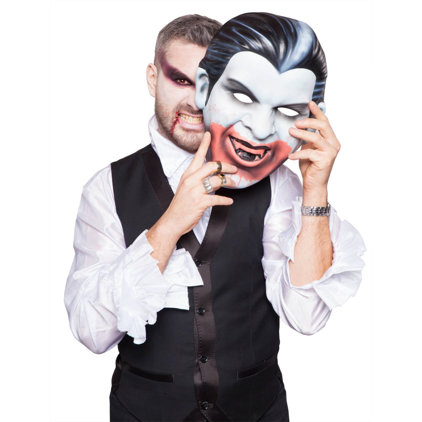 Kinky Pleasure - FT086 - Vampire Mask XXL - 1 Piece