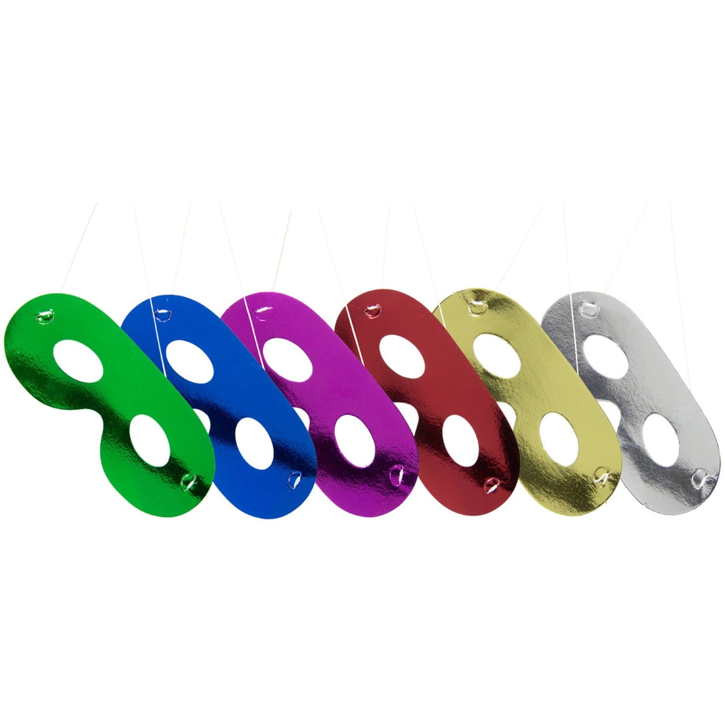 Kinky Pleasure - Simple Masks 6pcs - 4 Models - 1 Piece