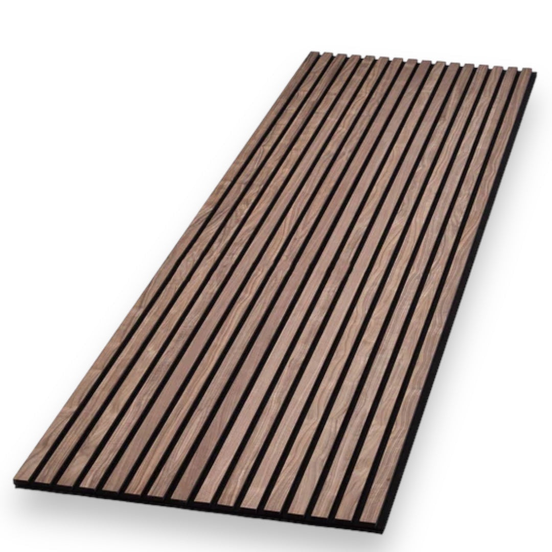 Rigi International - Walnut Acoustic Wall Panel - 270 x 60 x 21 cm - 1 Piece