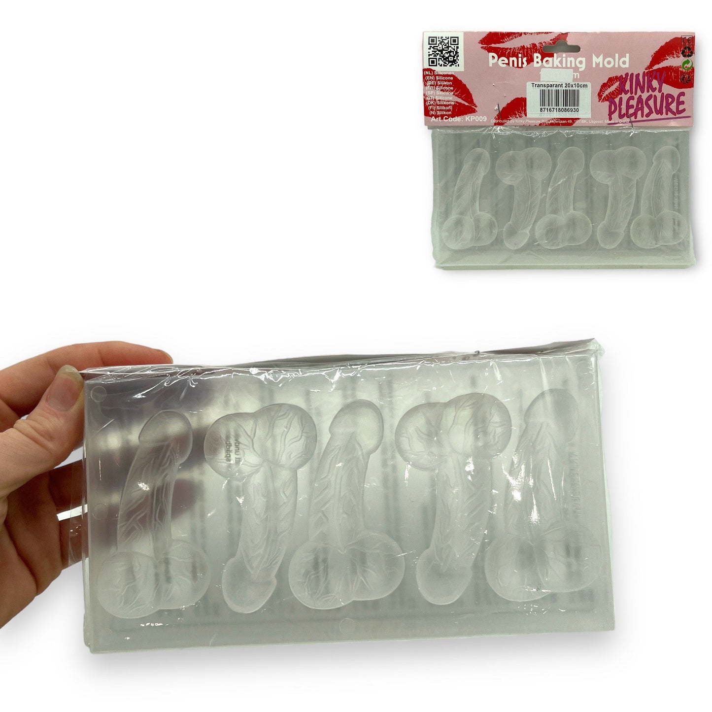 Kinky Pleasure - OB031 - Penis Ice Tray Cube - 14.5x30cm - 1 Piece