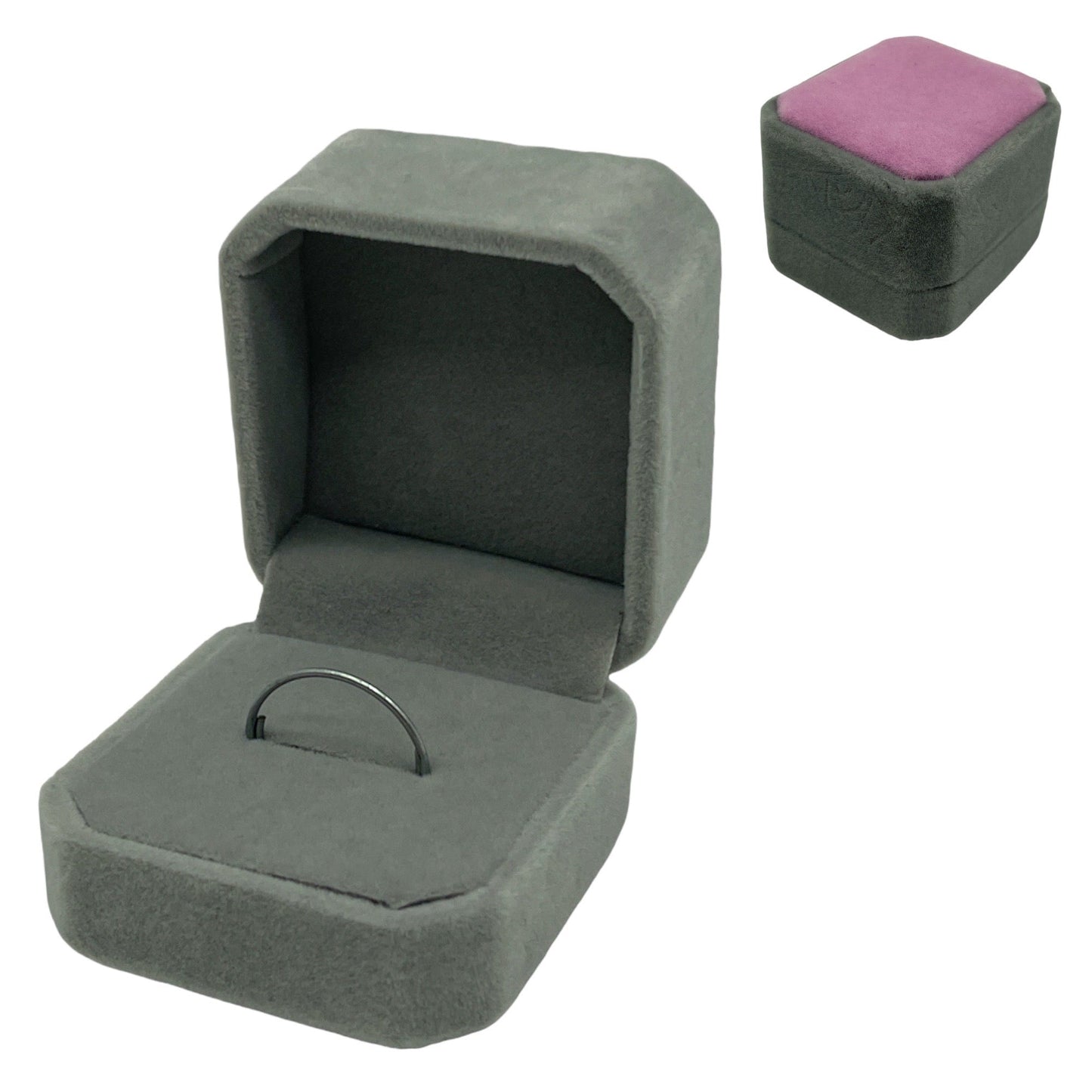 Kinky Pleasure - AX001 - Wedding Ring Boxes - 5x5cm - 6 Colours - 1 Piece