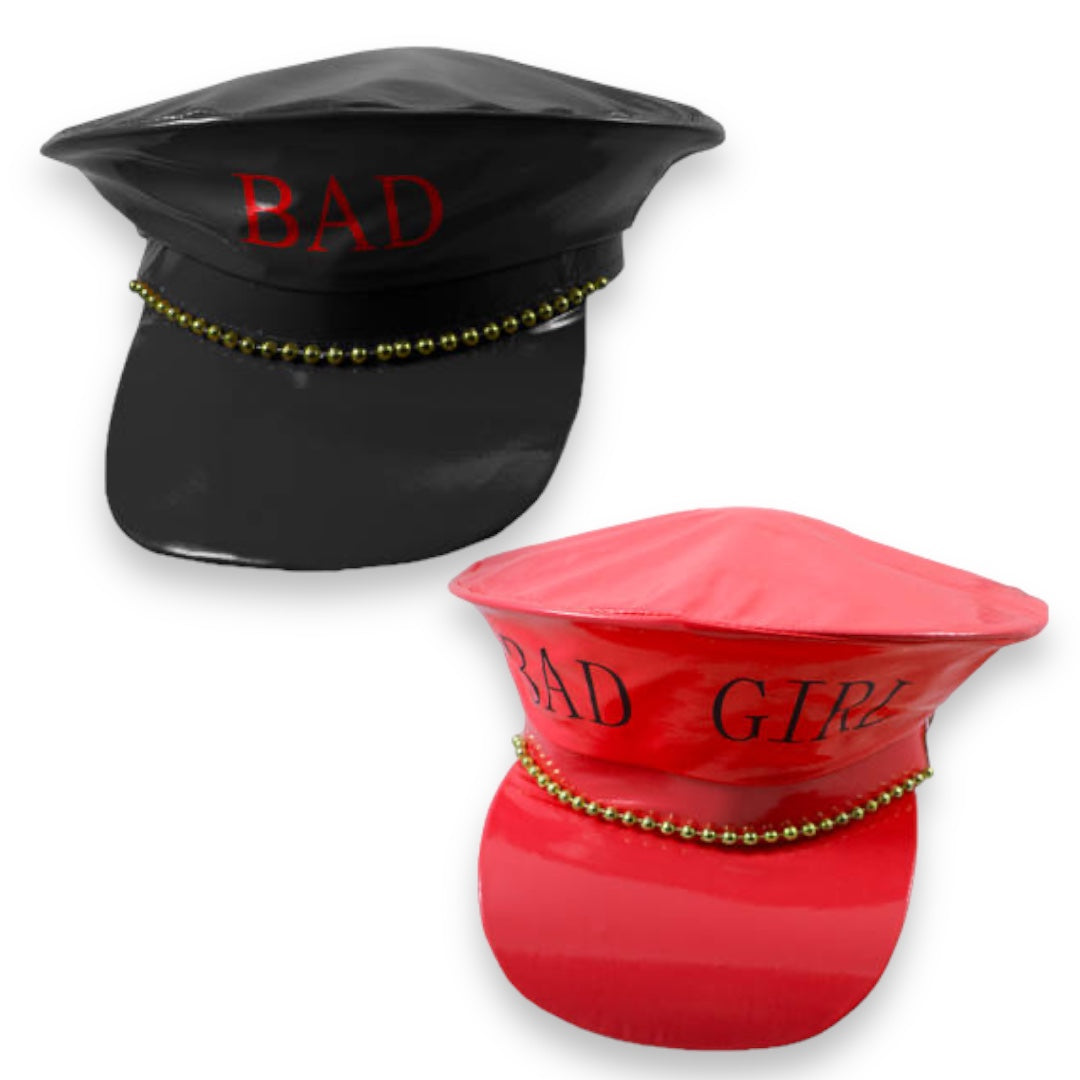 Kinky Pleasure - FT020 - Party Cap Bad, Bad Girl - 2 Colours - 1 Piece