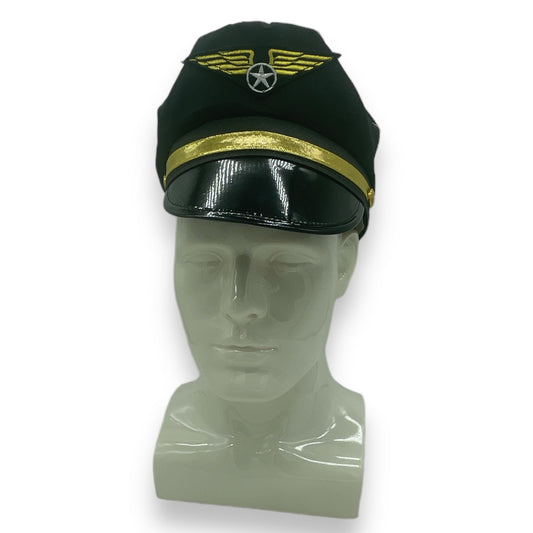 Kinky Pleasure - FT115 - Black Pilot's Cap - 1 Piece