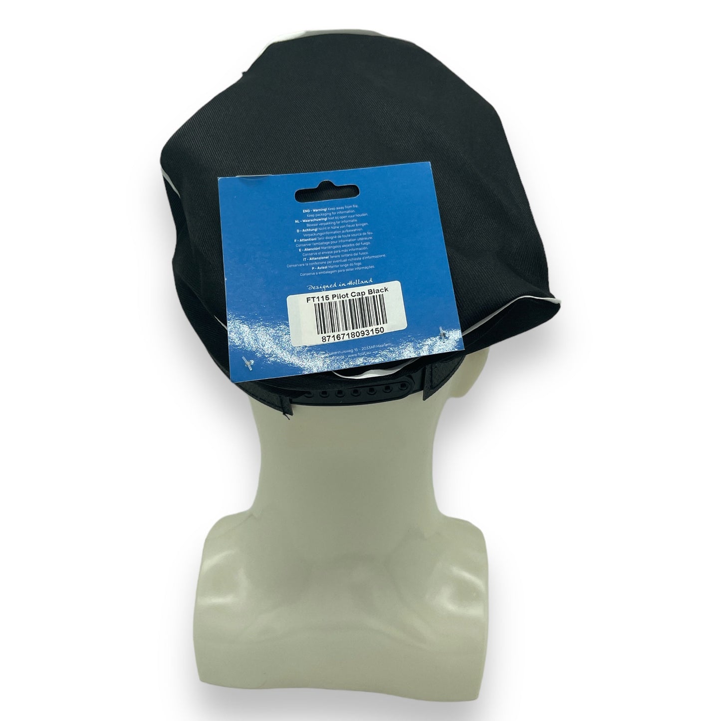Kinky Pleasure - FT115 - Black Pilot's Cap - 1 Piece