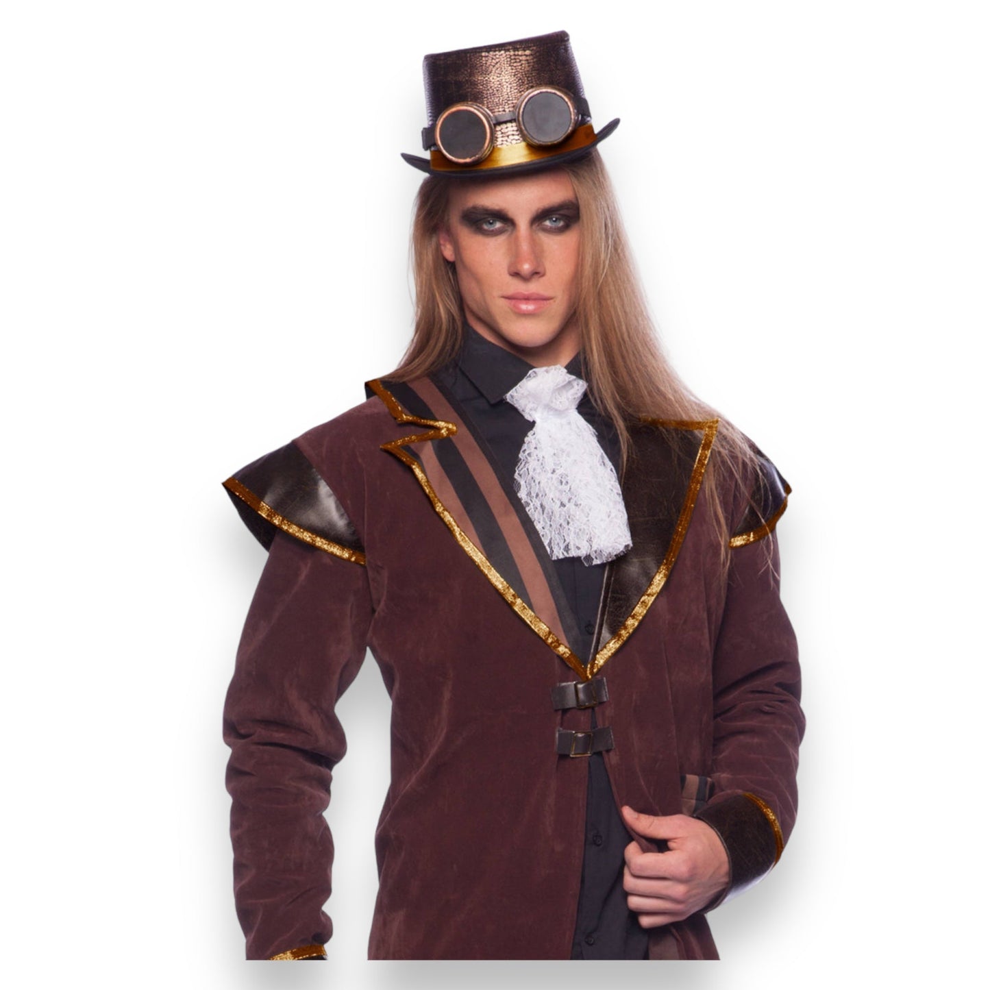 Kinky Pleasure - FT117 - Deluxe Steampunk Hat - Multicolored - 1 Piece