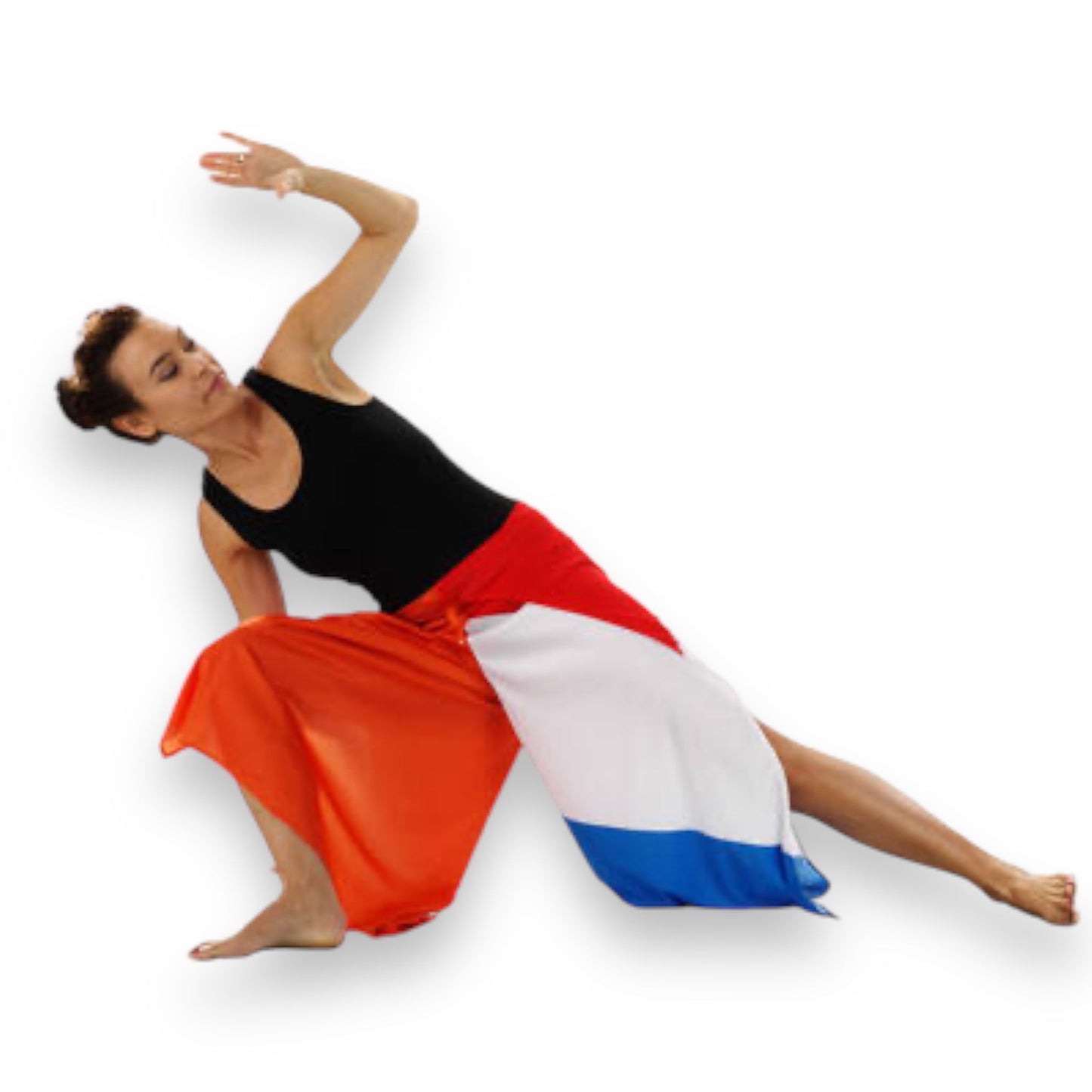 Kinky Pleasure - FT116 - Capoeira Flag Pants - Multicolored - 1 Piece