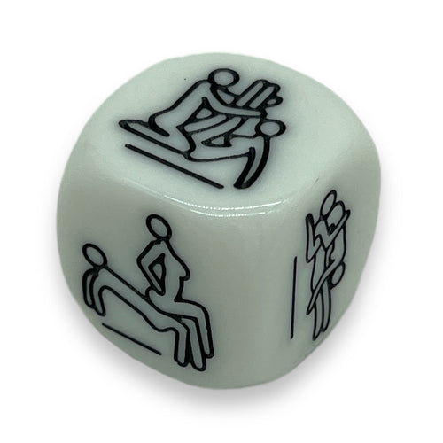 Kinky Pleasure - KP016 - Erotic Sex Dice - White