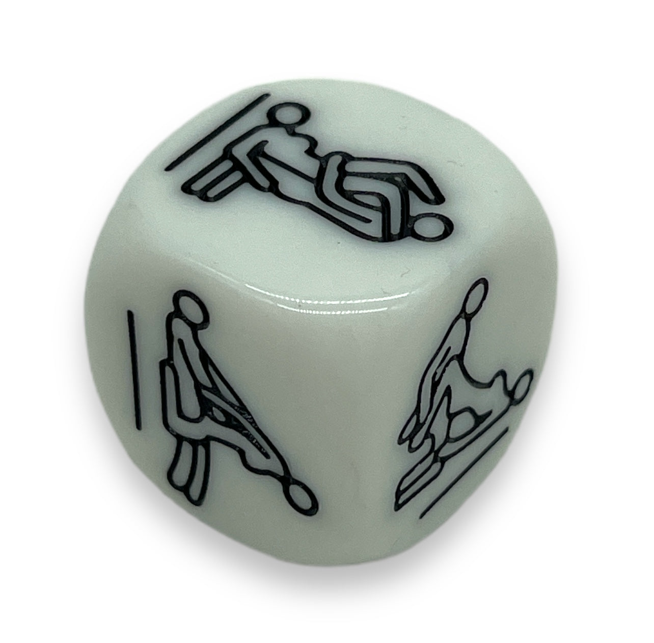 Kinky Pleasure - KP016 - Erotic Sex Dice - White