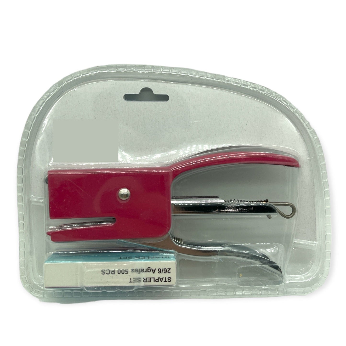 Timmy Toys - MK008 - Stapler Incl 500 Staples - 3 Colours - 1 Piece