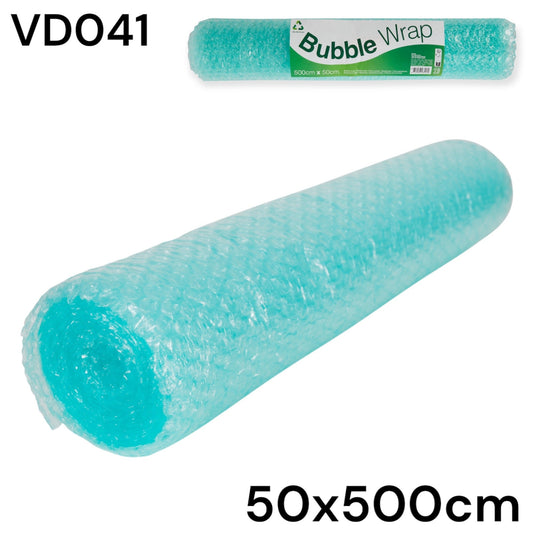 Timmy Toys - VD041 - Roll of Green Bubble Wrap Plastic - 50x500cm - 1 Piece