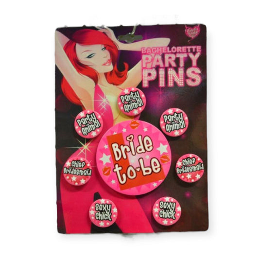 Kinky Pleasure - Z003 - Bachalorette Party Pins 8pcs - 1 Piece