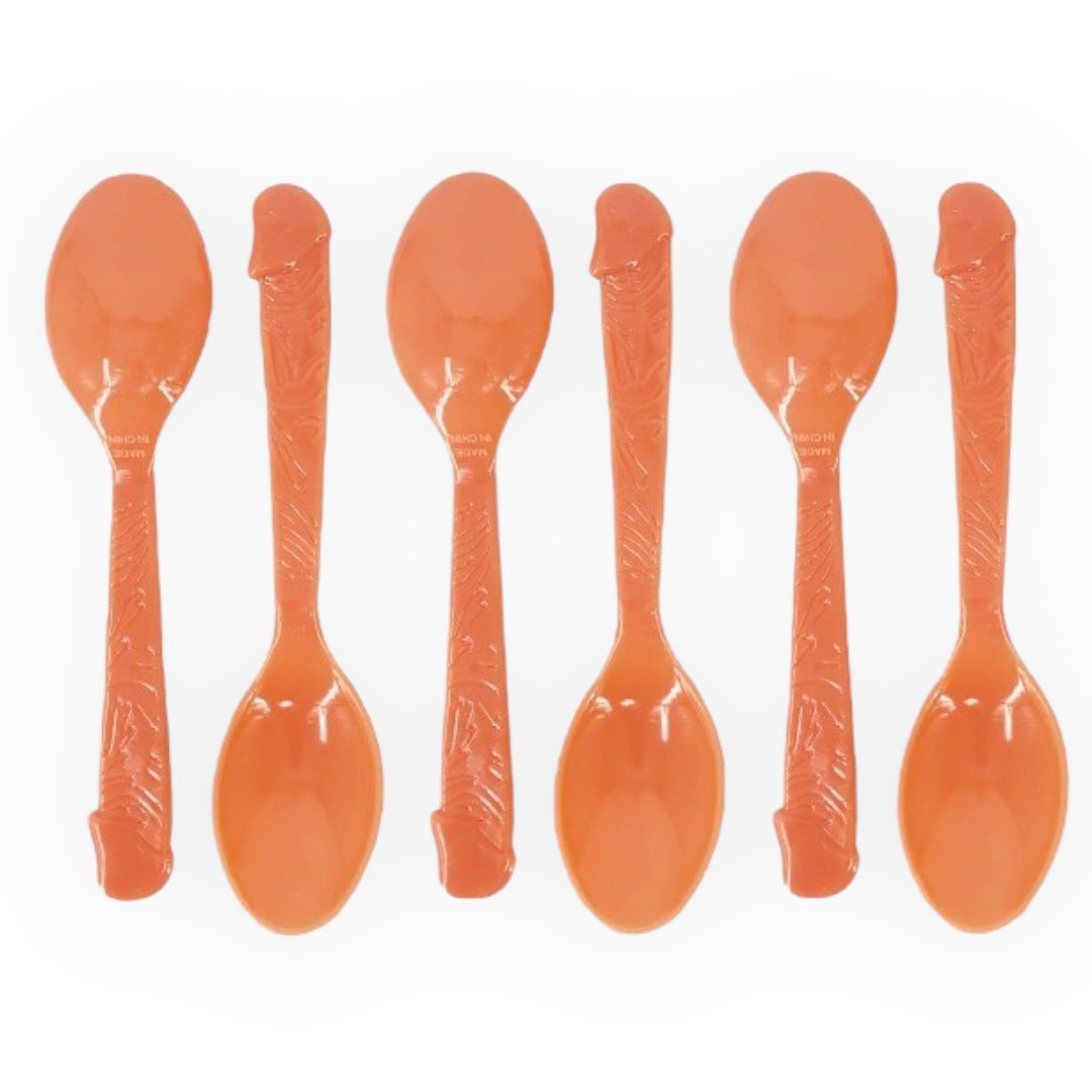 Kinky Pleasure - PL045 - Penis cutlery - 6 Pieces - 3 Models