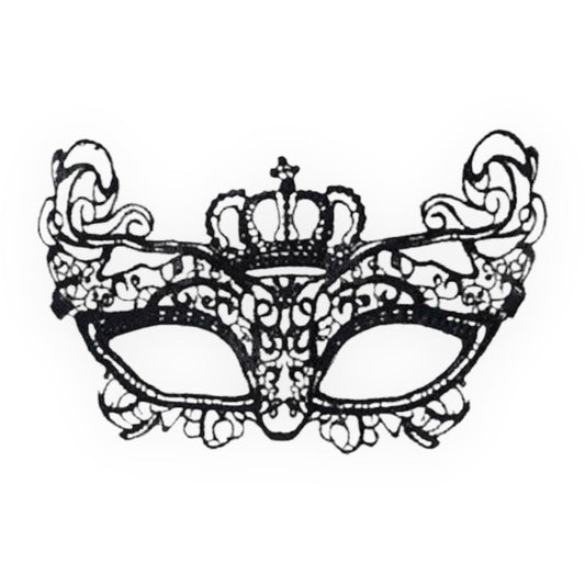 Kinky Pleasure - PL054 - Venetiaans Mask With Crown Patern