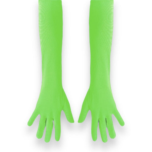 Kinky Pleasure - PL079 - Hand Gloves Long Soft - Green