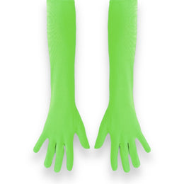 Kinky Pleasure - PL079 - Hand Gloves Long Soft - Green