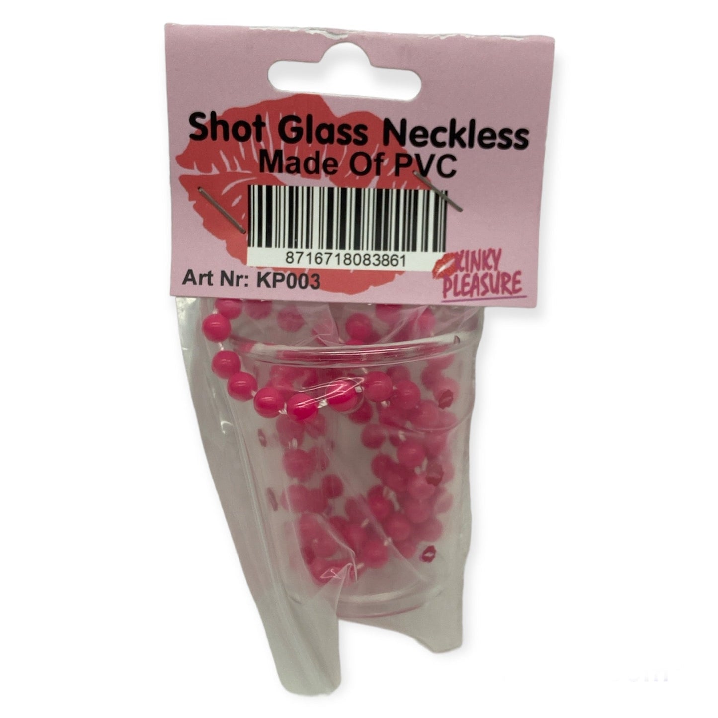 Kinky Pleasure - KP003 - Shotglas Neckless With Lips - 1 Piece