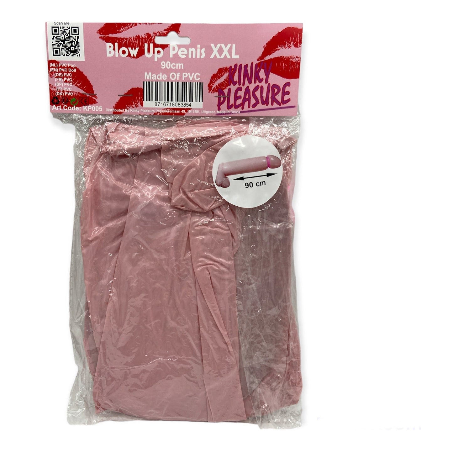 Kinky Pleasure - KP005 -Inflatable Mega Penis XXL - 90cm - 1 Piece