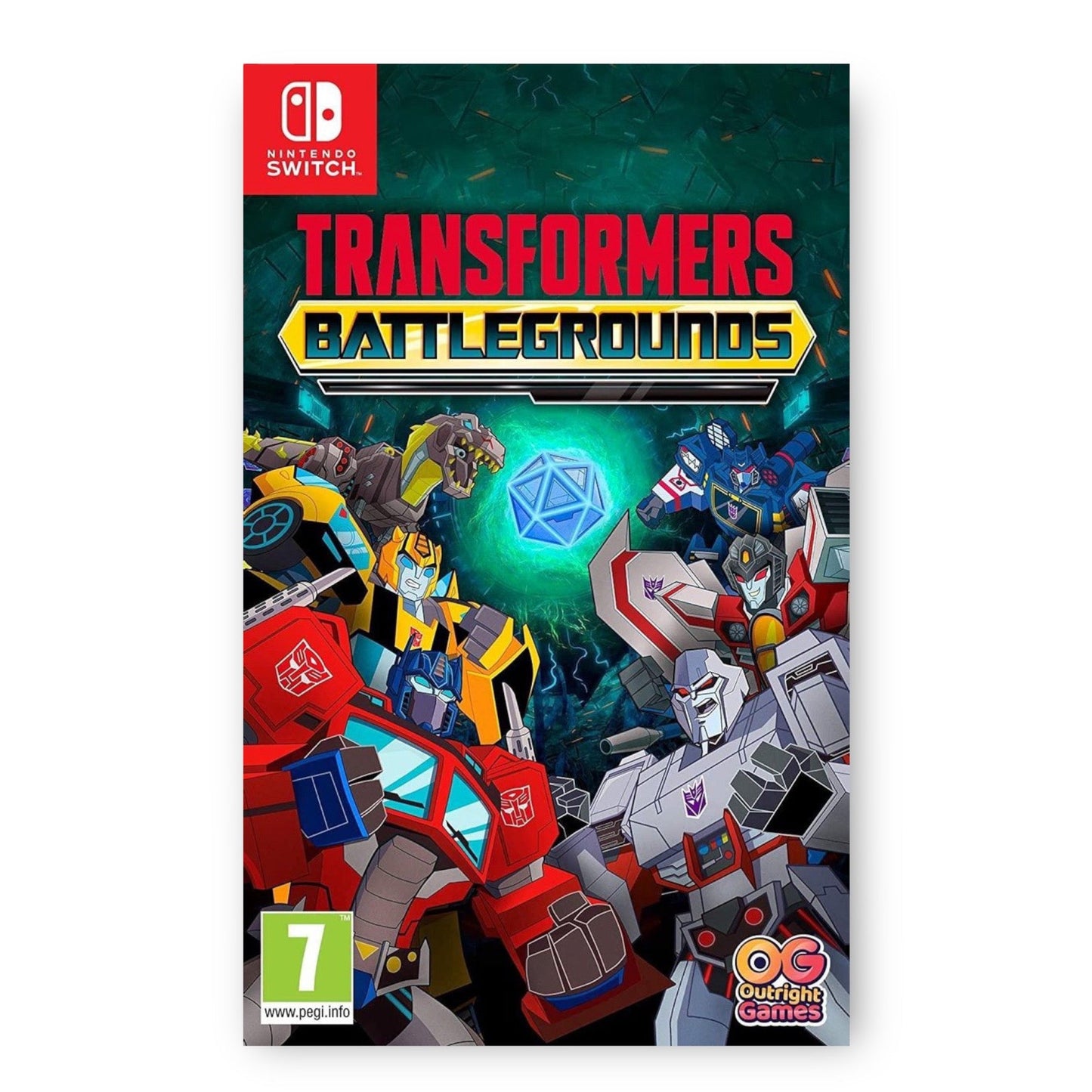Nintendo Switch Game Transformers Battle Grounds DOWNLOAD CODE INSIDE.