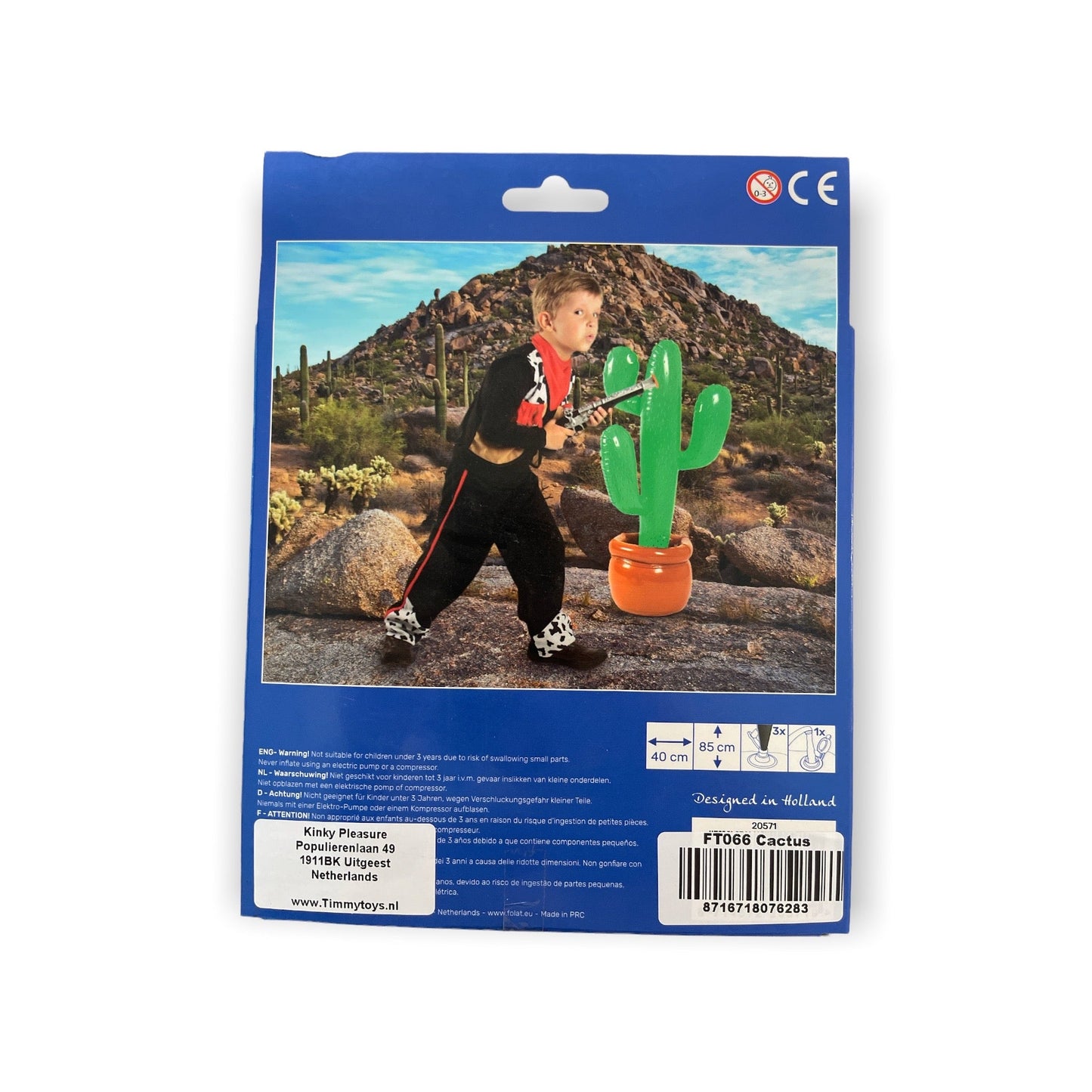 Kinky Pleasure - FT066 - Blow Up Cactus - 40x85cm