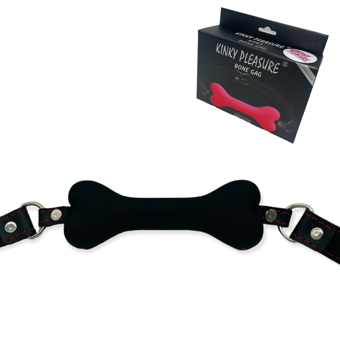 Kinky Pleasure - KP001 - Bone Gag - 3 Colours