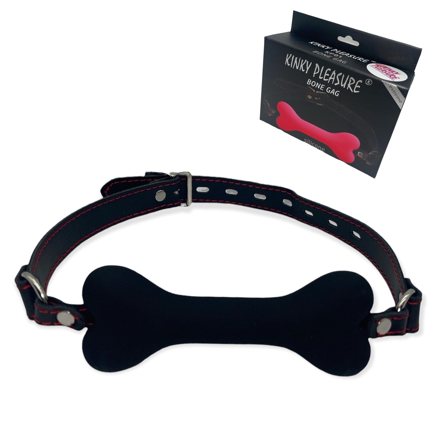 Kinky Pleasure - KP001 - Bone Gag - 3 Colours