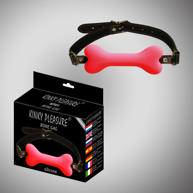 Kinky Pleasure - KP001 - Bone Gag - 3 Colours