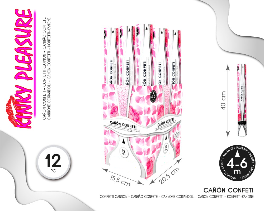 Kinky Pleasure - Party Popper Confetti Canon - 3 Models