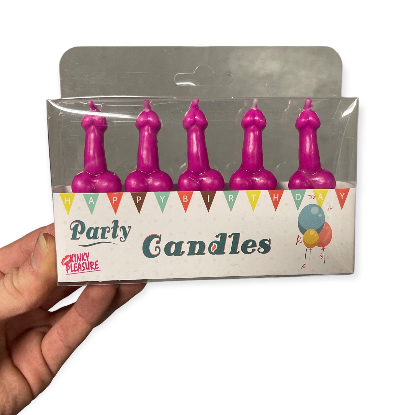 Kinky Pleasure - FT001 - Penis Candle - 5 Pieces - Pink