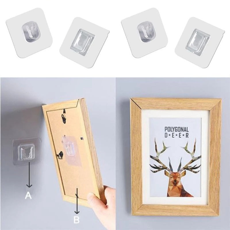 Timmy Toys - AX051 - Double-Sided Wall Hooks 5 Pairs - 1 Piece