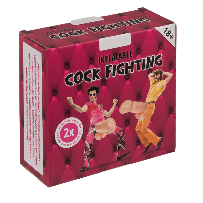 Kinky Pleasure - OB084 - Inflatable Cock Fighters - ca. 52 x 18 x 21 cm - 2 Pieces