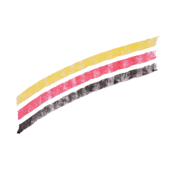 Timmy Toys - B021 - German Flag - MakeUp - 6cm - 1 Piece