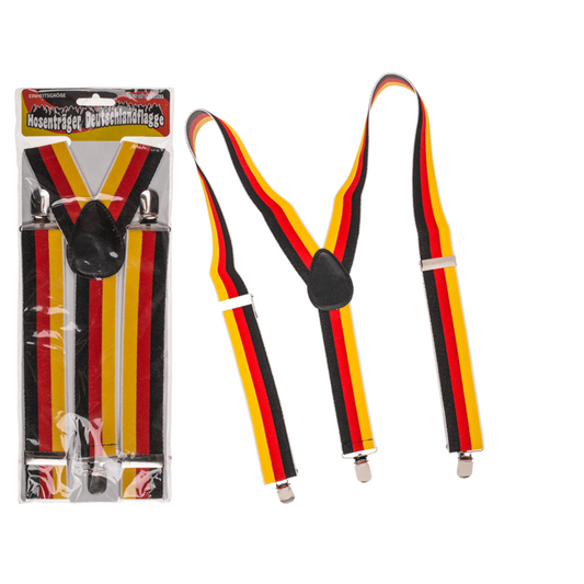 Kinky Pleasure - OB060 - German Flag Suspenders