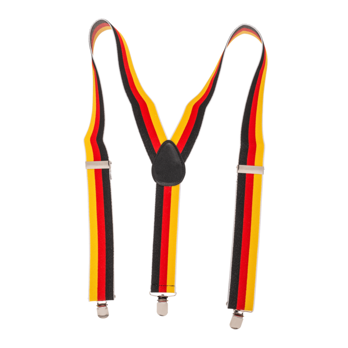 Kinky Pleasure - OB060 - German Flag Suspenders