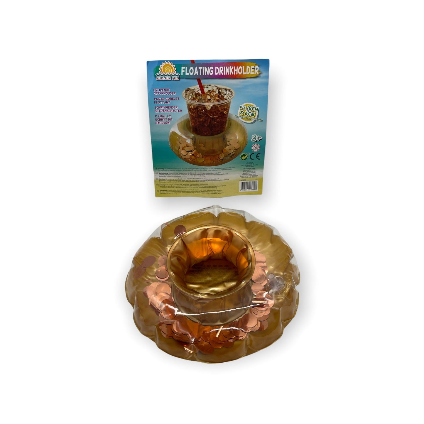 Kinky Pleasure - Inflatable Drinking Cup Holder For Swimming Pool - 1 Piece