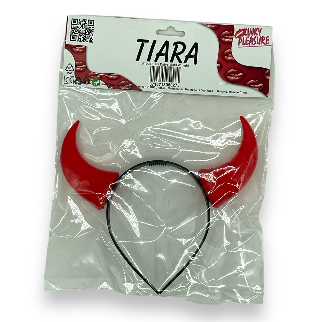 Kinky Pleasure - PL101 - Devil Ears Hair Band (Tiara)