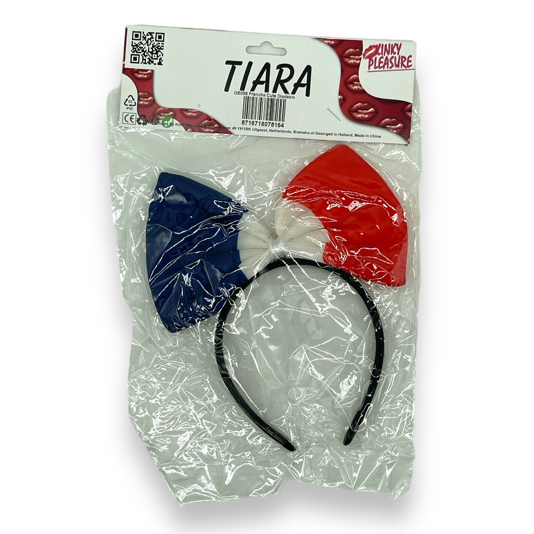 Kinky Pleasure - OB058 - Cute Tiara With French Flag Design