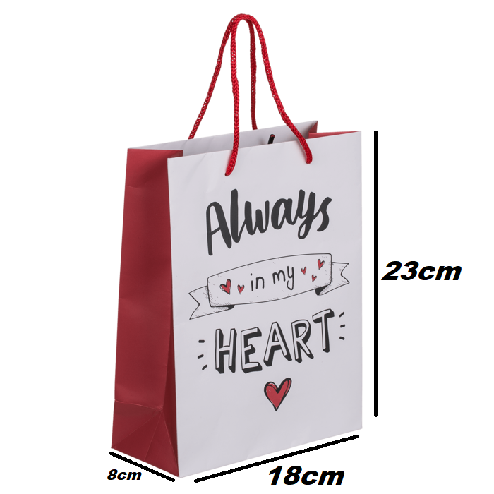 Kinky Pleasure - OB012 - Always in my Heart Bags - 23x18x8cm - 1 Piece