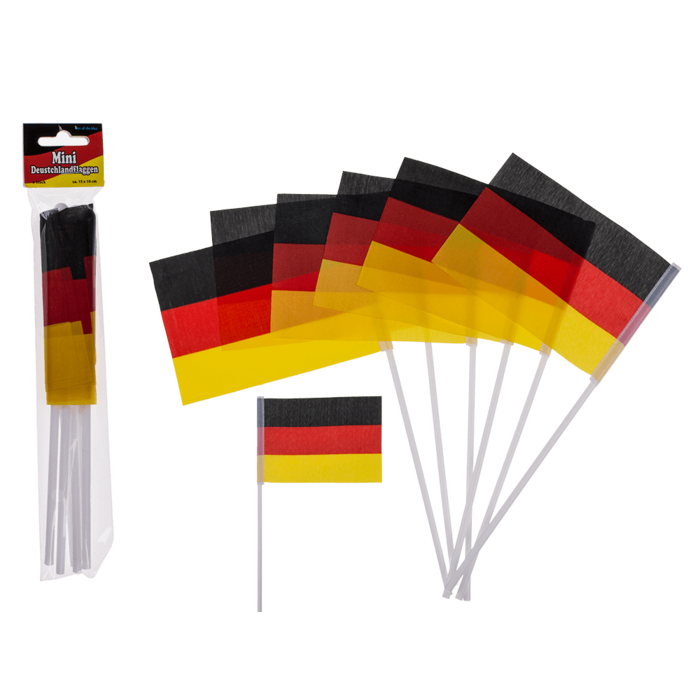 Timmy Toys - Mini German Flag - 15x10cm - 1 Piece