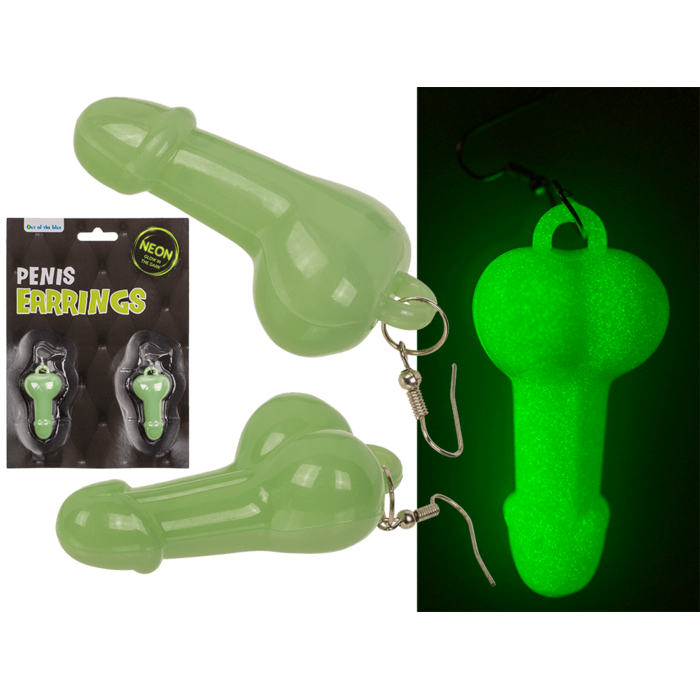 Kinky Pleasure - OB097/98 - Penis Earring 1 Pair 2 Models