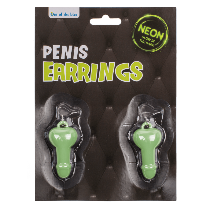 Kinky Pleasure - OB097/98 - Penis Earring 1 Pair 2 Models