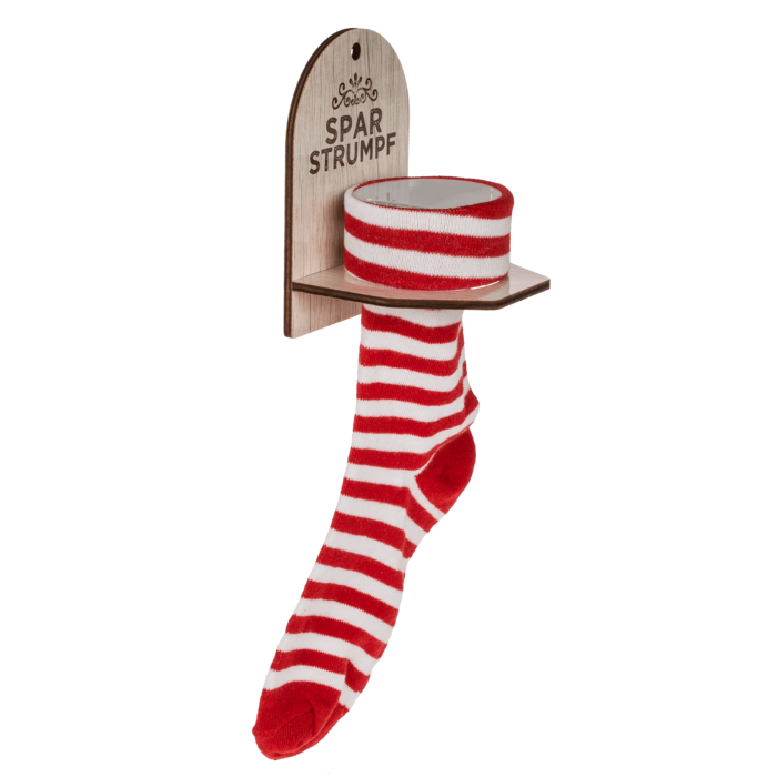 Timmy Toys - B032 - Coin Collector Santa Sock - 13x8cm - 1 Piece