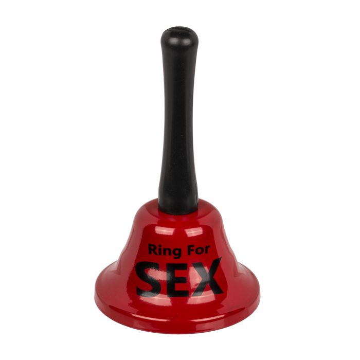 Kinky Pleasure - OB055 - 'Ring For Sex' Bell XL – 13 x 7 cm - 5 Colours