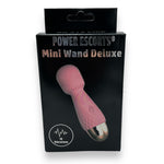 Power Escorts - BR315 - Mini Wand Massager De Luxe Pink - 11,6 Cm / 4.5 Inch Silicone