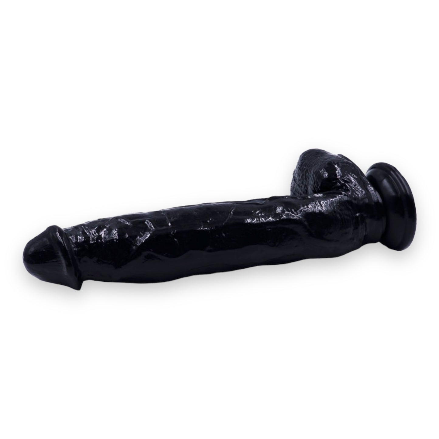 Power Escorts - BR229 Black - Monster John 10,9'' Mega Realistic Dildo 28 CM