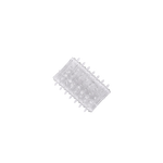 Power Escorts - BR338 - Textured Penis Sleeves – 2-Pack Clear Blue